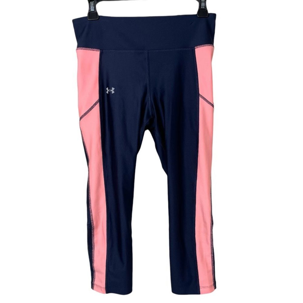 Under Armour Heat Gear Compression Legging Activewear Mesh Workout Sporty Size M - Picture 16 of 16